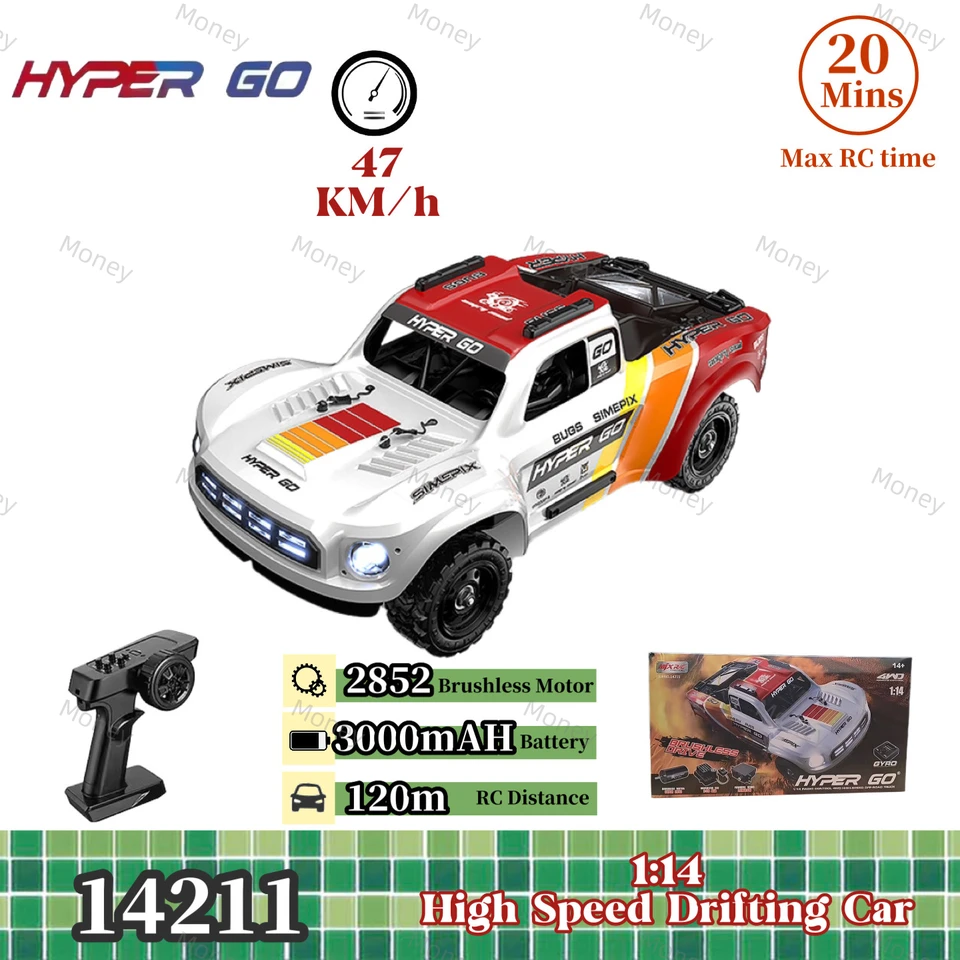 MJX HYPER GO 14211 RCカー 1/14 ショートコース トラック 2852