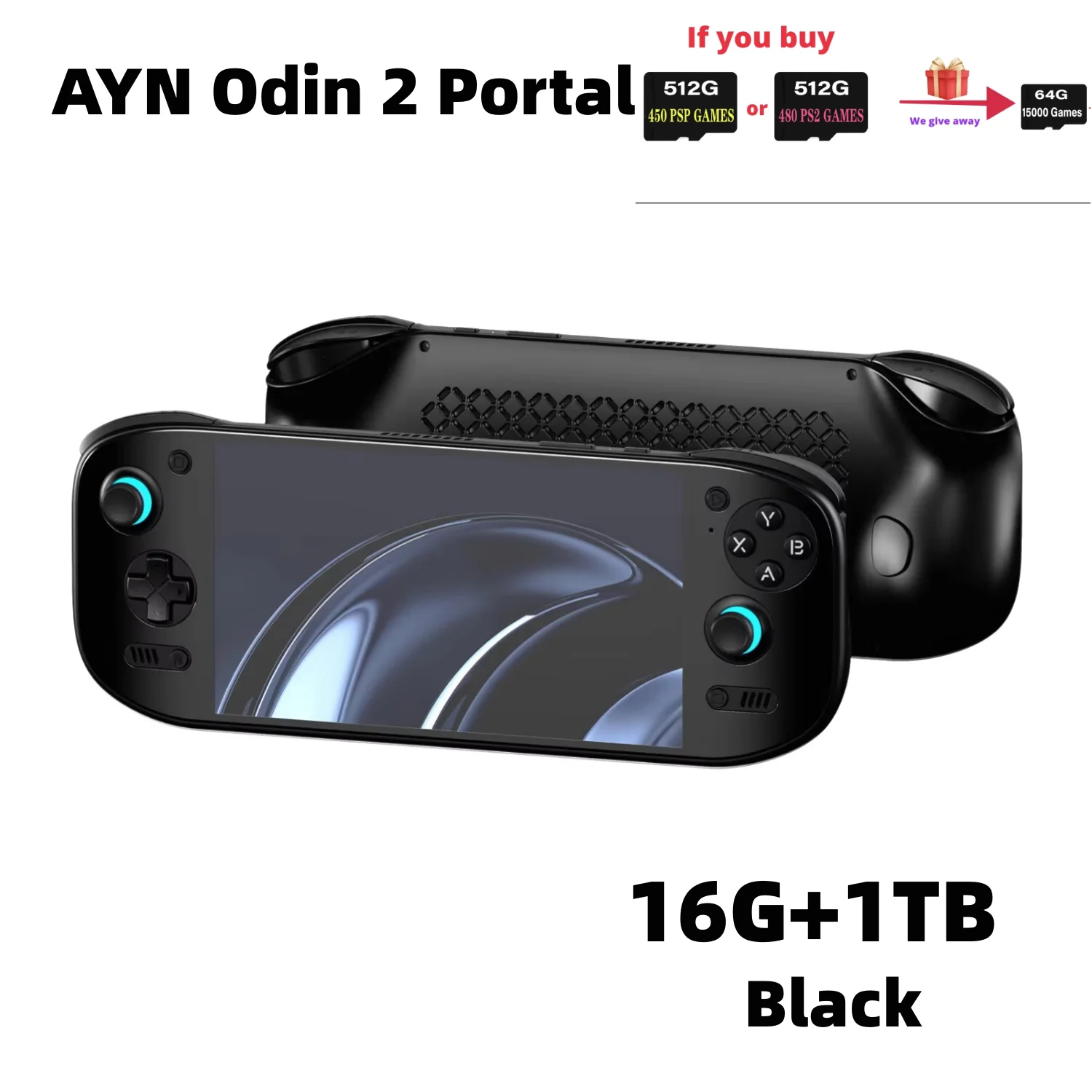 AYN Odin 2 Portal Odin2 Portal Handheld Game Console 7Inch