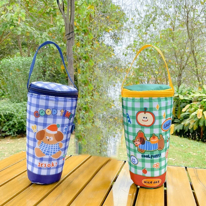 Portable Milk Tea Tote Bag Heat Preservation Bag Carrying Insulated Cup Cover Umbrella Bag Handbag Camping Drinkware Accessories 12