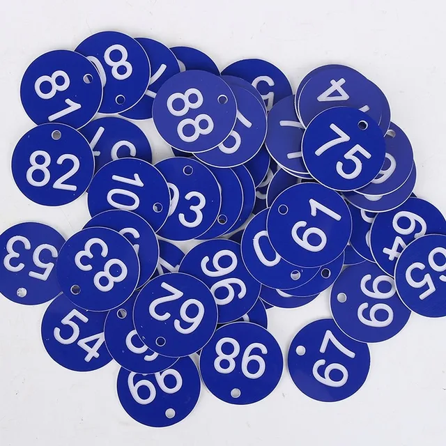 50Db 1-50 Számozott Jelzőcímkék Méhtárcímkék Méh Doboz Jelző Méhész Ellátási Kerti Szerszámkészlet Számlemez Szauna Étteremhez - Image 6