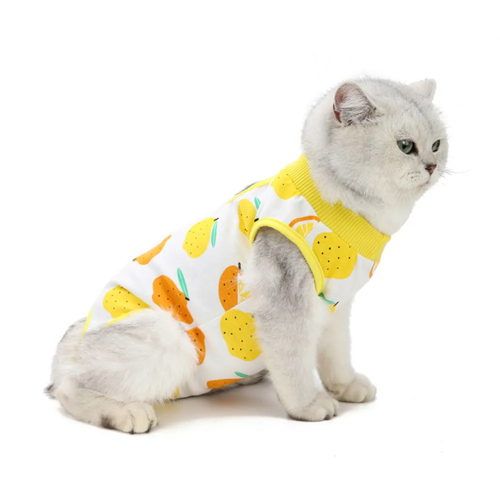 Abdominal Skin Anti-Licking Pajamas Pet Clothing - PeticaDeals