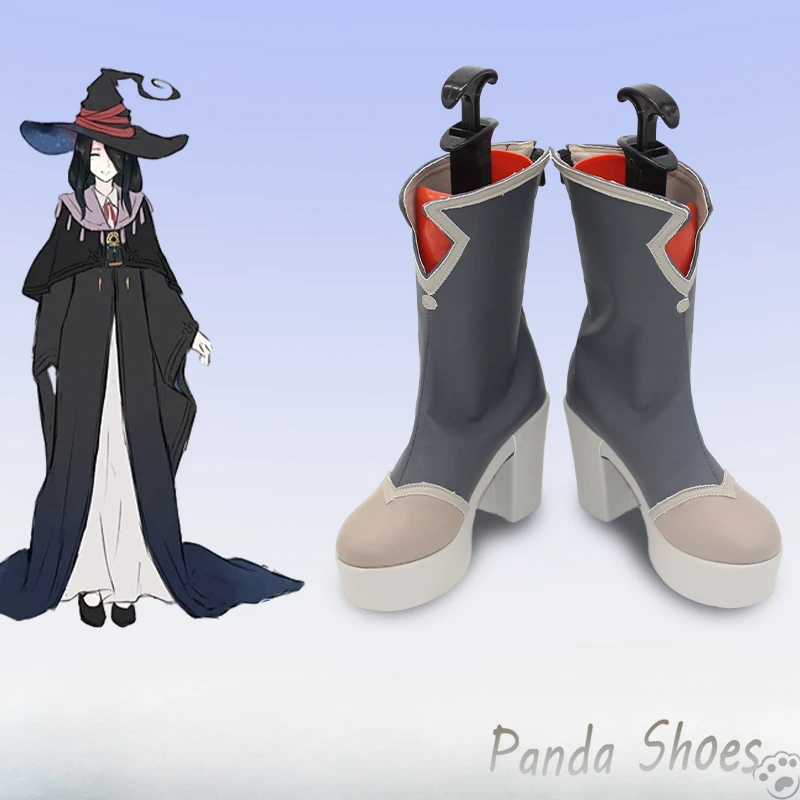 

Fran Cosplay Shoes Anime Wandering Witch The Journey of Elaina Cos Boots Fran Cosplay Costume Prop Shoes for Halloween Party
