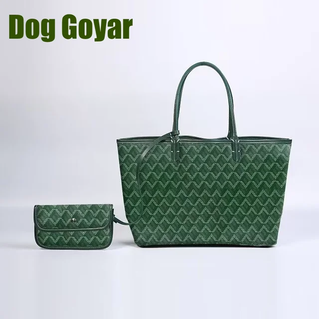 Dog Goyar bag Big Shoulder Bags A+++ Leather Tote Bag Large Capacity Women  Handbags Ladies Shopping Handbag Designer Handle Bags - AliExpress