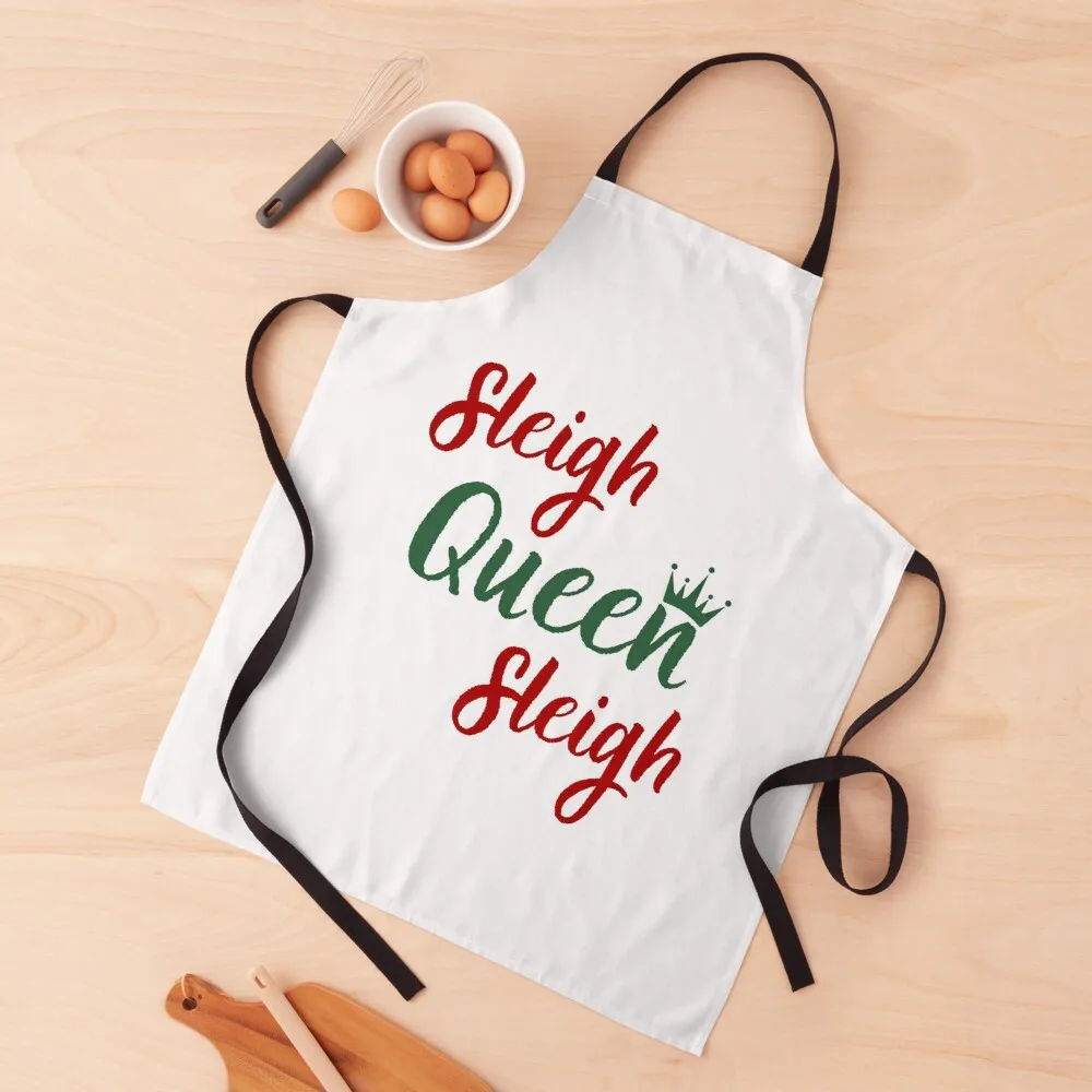 

Sleigh Queen Sleigh Apron Apron For Nail Stylist Kitchen Aprons Men Apron Ladies