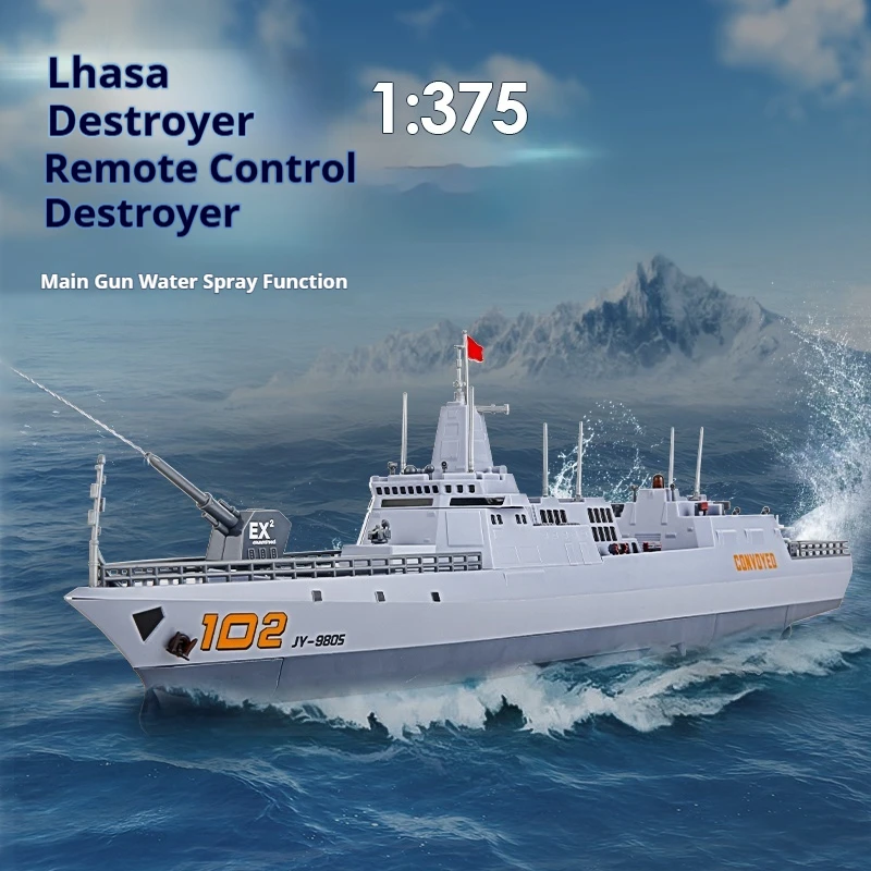 Remote Controlled Electric Destroyer Simulation Military Model, Real ...