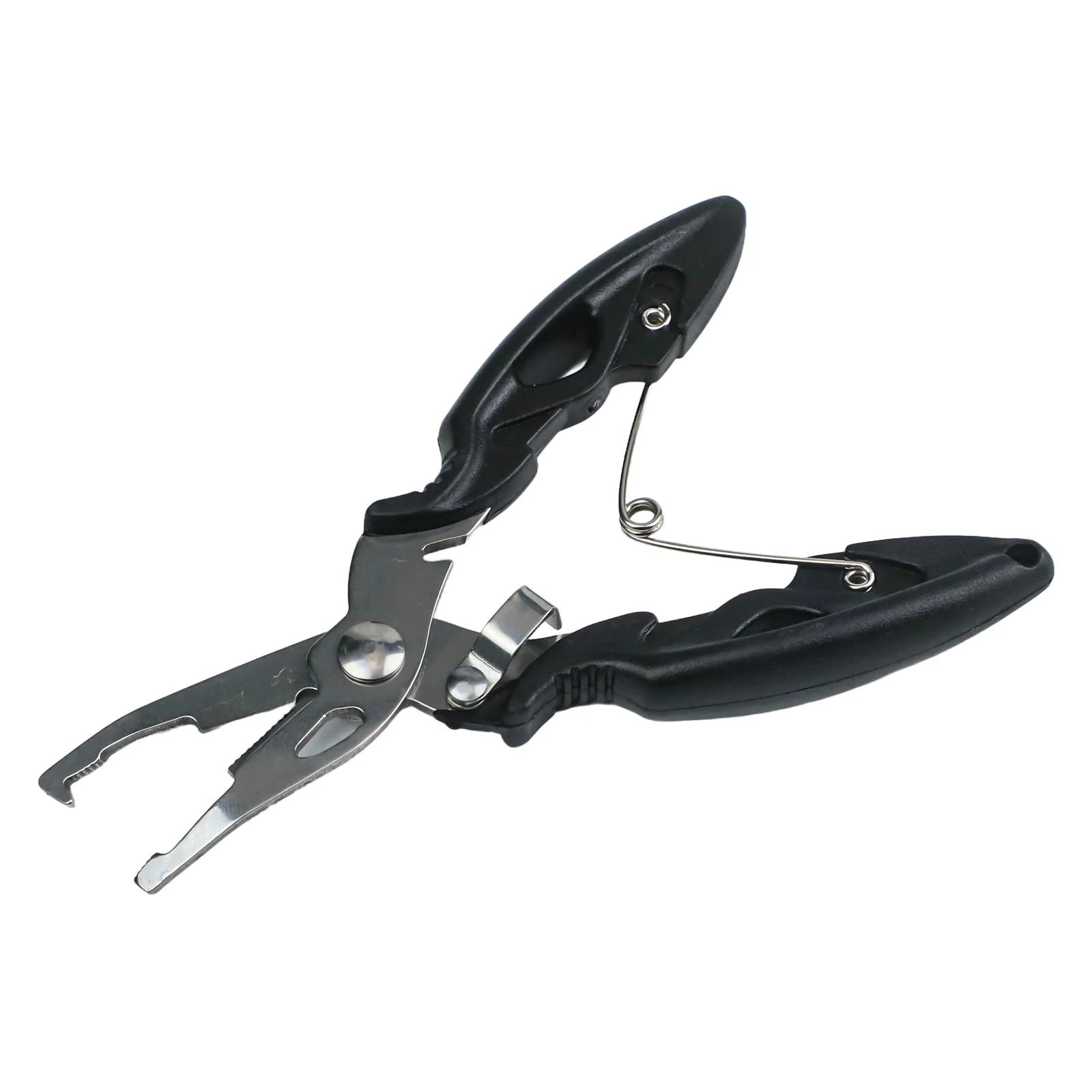 Angeln Zangen Edelstahl Multifunktionale Angeln Zange Geflecht Linie Schneider Crimper Haken Remover Mit Mantel Lanyard Werkzeuge – Detail 2