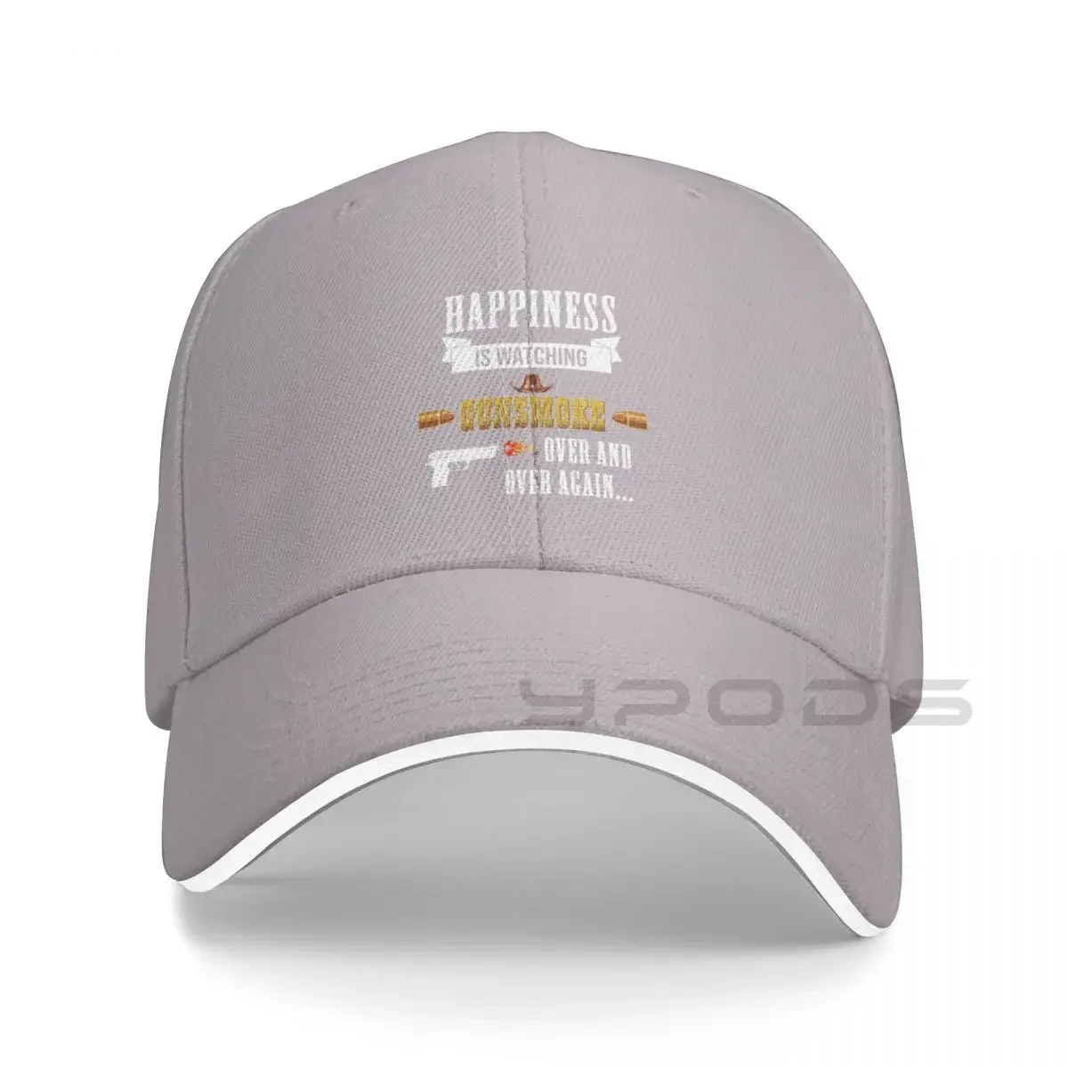 

2023 New Happiness Is Watching Gunsmoke Over And Over Again.. Cap Baseball Cap Golf Hat Man Cap Men's Women's