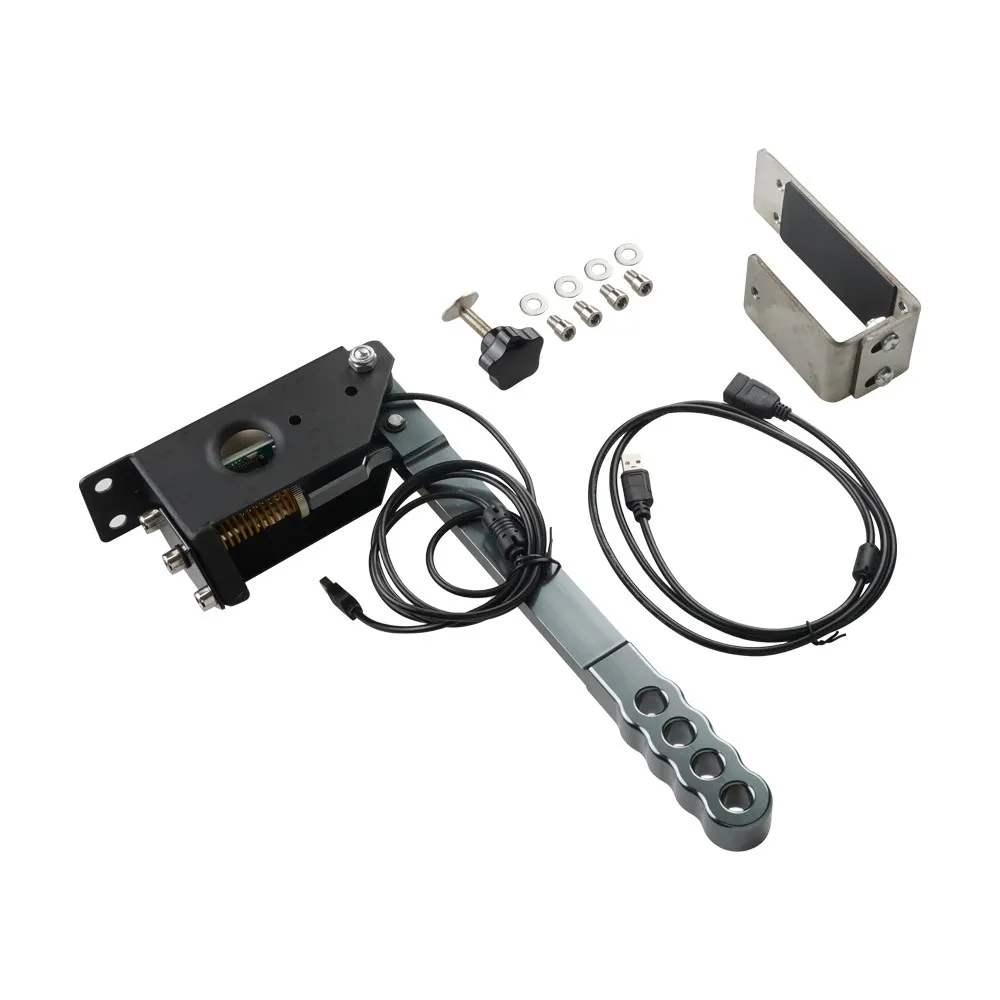 Racing Handbrake 14 Bit SIM USB Handbrake Clamp With Bracket For Logitech Racing Games G25 G27 G29 T300 T500 And Assetto corsa Dirty 2.0 4.0