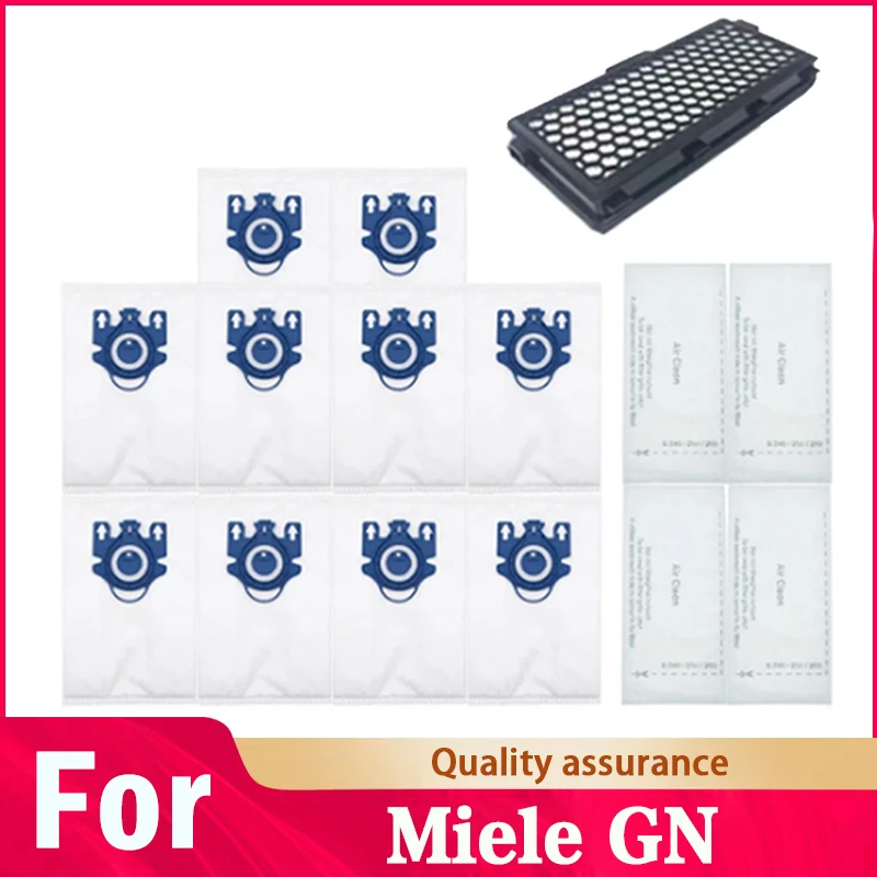 

For Miele Type GN Deluxe Synthetic Vacuum & 4 Filters C1 C3 S2 S5 S8 Hepa Vacuum Cleaner DUST BAGS With FILTERS