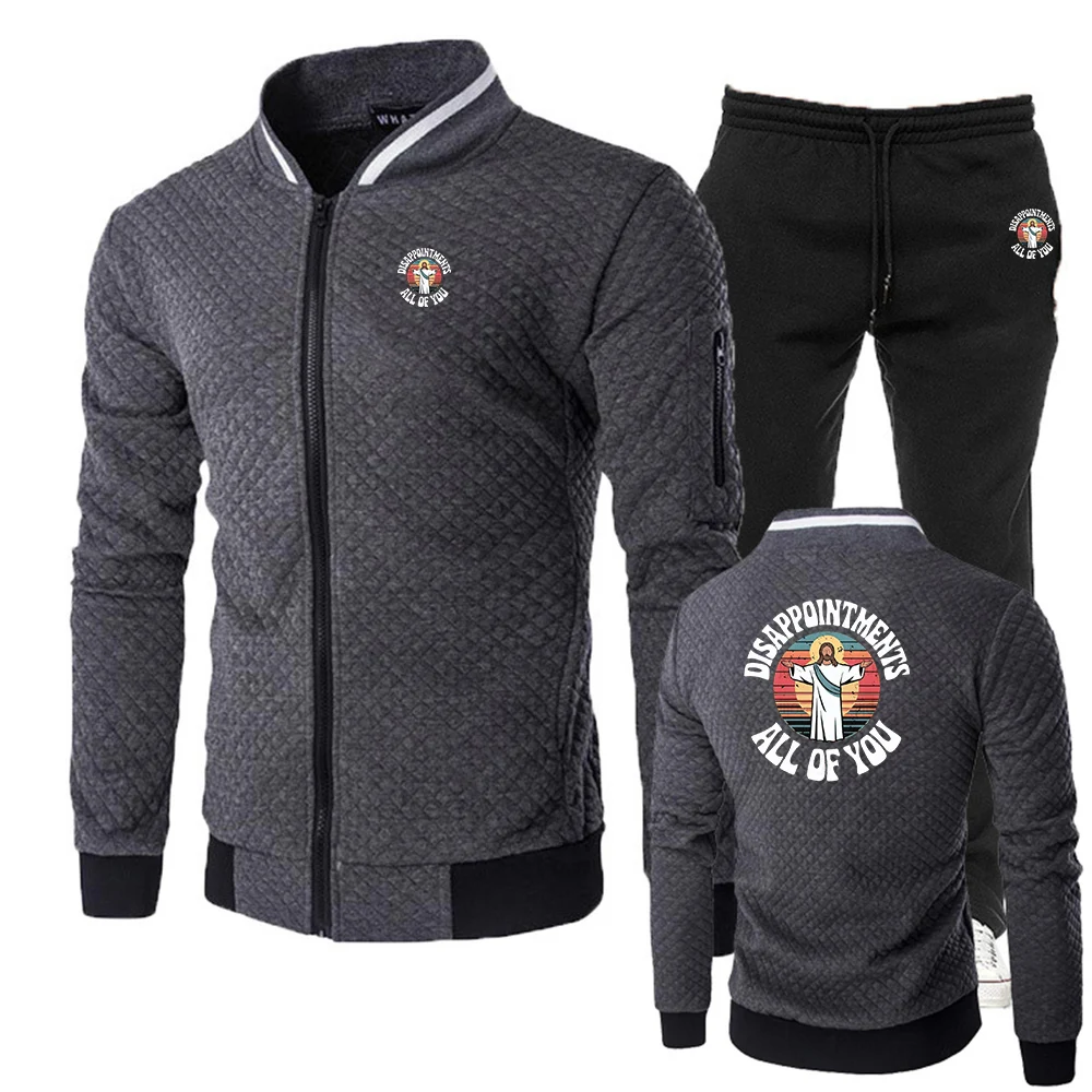 Men's Hoodie Co‑ord Set Back View