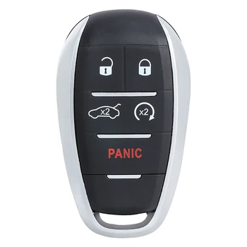 Keyforkess 433MHz 4A Chip ID FCC: P P/N: Fob 6WN70LXHAA portachiavi remoto intelligente per Alfa Romeo Giulia Stelvio 2017-2022 - KEYECU 433MHz 4A Chip ID FCC P P N Fob 6WN70LXHAA portachiavi remoto intelligente per