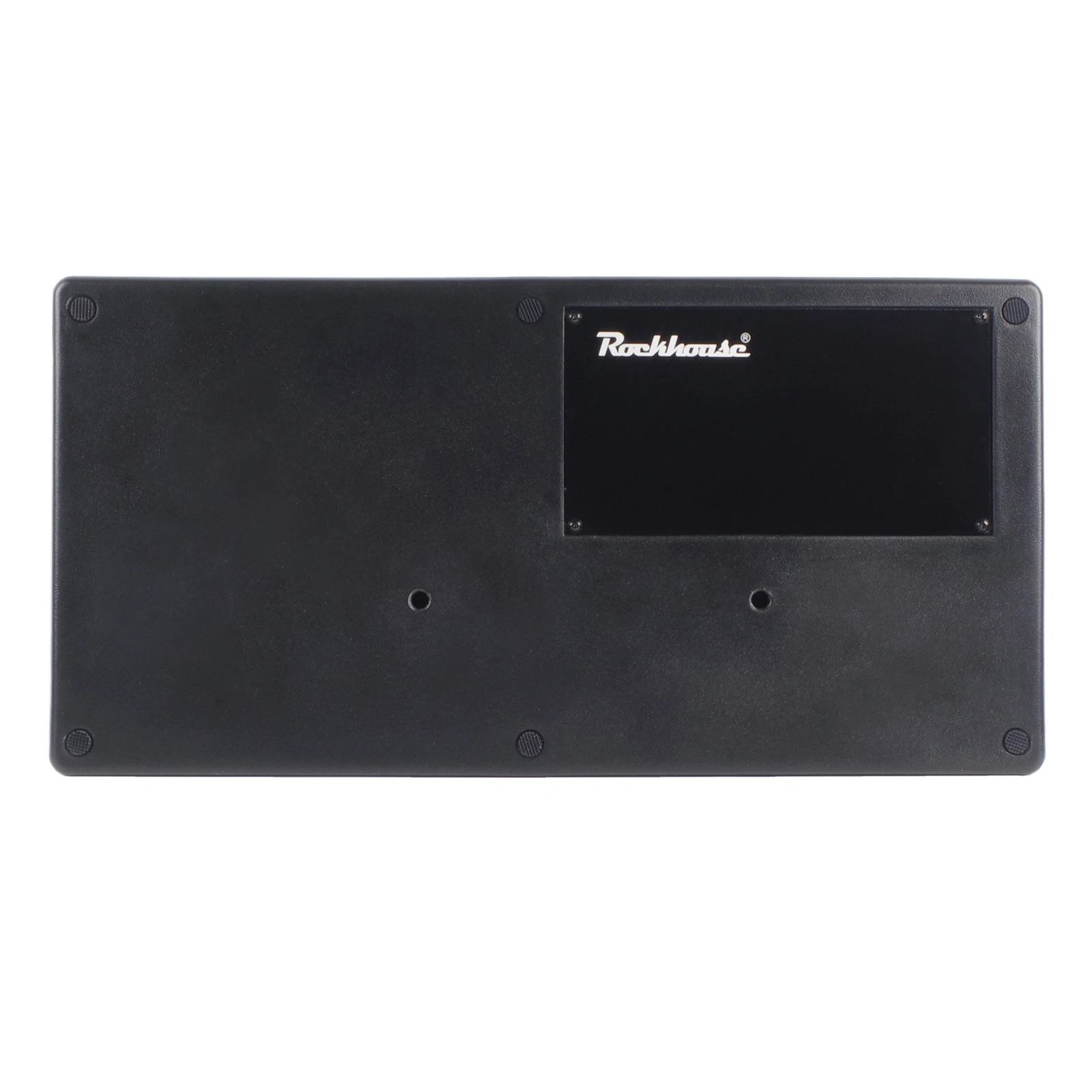 RPB-1BK Big Size Guitar Effects Pedal Board Sturdy PE Plastic Guitar Pedalboard Case with Sticking Tape Guitar Pedal Accessories