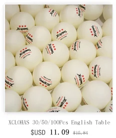 Description Picture 4 of itemHuieson 30 50 100 Pcs 3 Star 40mm+ 2.8g White Orange Table Tennis Balls English New Material Ping Pong Balls ABS Training Balls