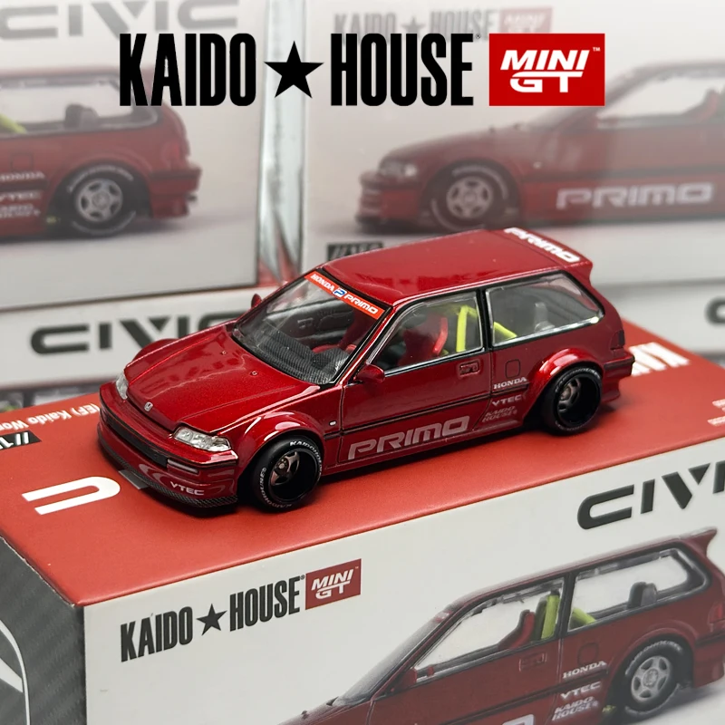 MINIGT 街道ハウス Honda Civic Kaido Works Se487435bb7b04ec2af5b296280d27
