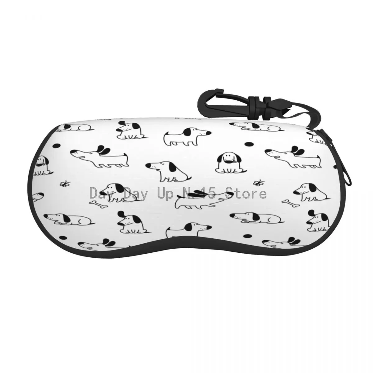 

Glasses Bag Protective Case Funny Puppies Dogs Women Men Sunglasses Case Box Reading Eyeglasses Box Accessories