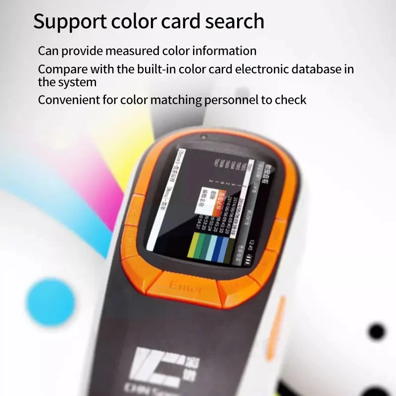 Spectral Colorimeter Handheld Colorimeter High-Precision Computer Color Detector Coating Plastic  CS-580A CS-600A CS-650A 4
