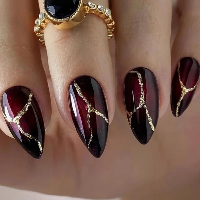 Gold Nail Designs Fall 2023 - 20 Ideas Fit for a Goddess!