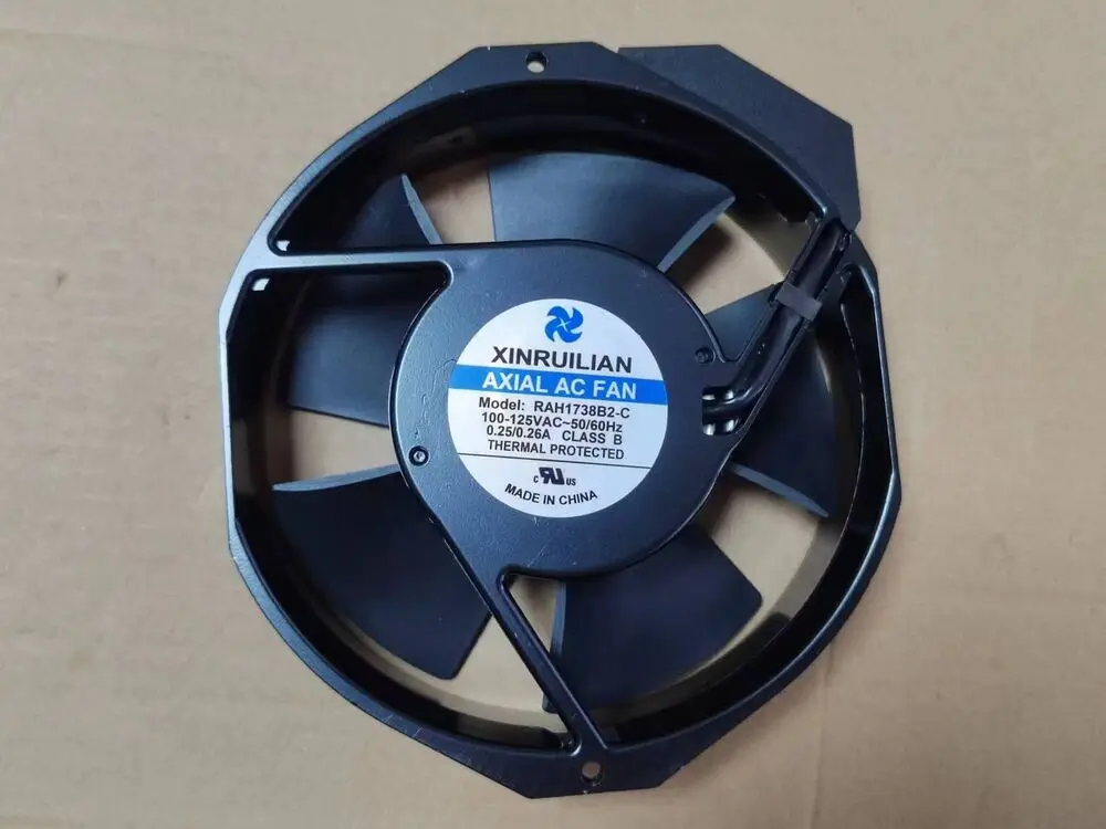 

XINRUILIAN RAH1738B2-C 100-125VAC 0.26A 17238 охлаждающий вентилятор для шкафа 172*38 мм