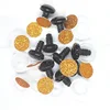 10Pcs Golden 3D Plastic Polarized Light Cross Eyes Plush Eye Accessories Crochet Toys Bulk Mixed Sizes Doll Making Eyes DIY Toy 3