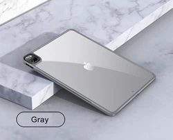 Ultra Clear Shockproof Hard Case - Transparent Protective Sleeve for Pro 2024 11inch (GRAY)
