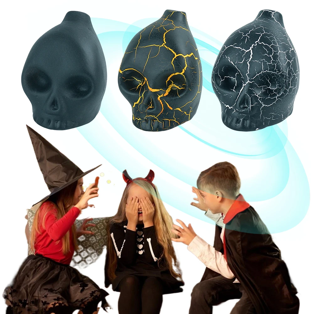 Halloween Prank Aztec War Whistle Ceramic Spooky Aztec Death Whistle Loud Scream Skull Scream