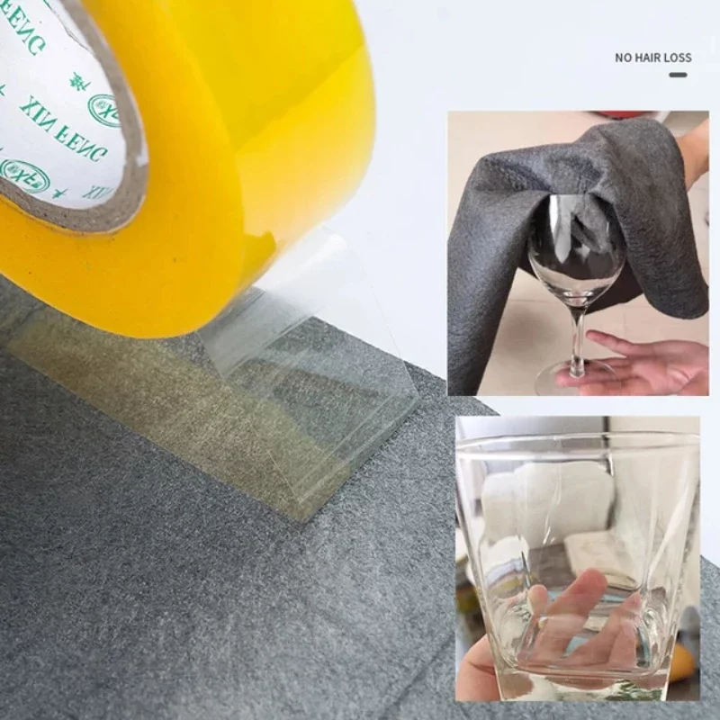 10PCS Thickened Magic Cleaning Cloth No Watermark Glass Wiping Cloth Reusable Window Glass Cleaning Cloth rag Kitchen Towel