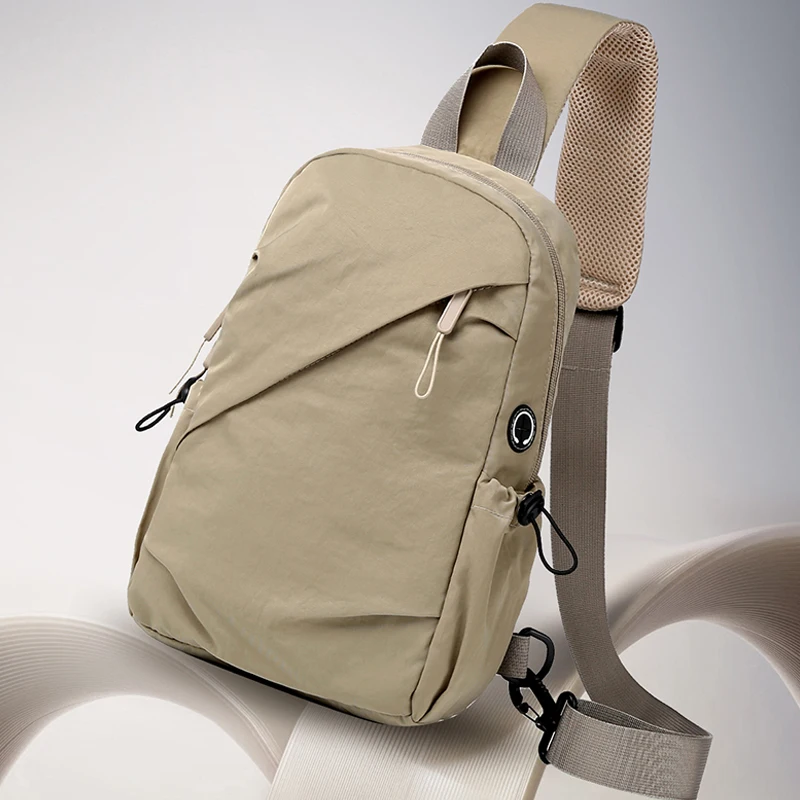 Outdoor sports and leisure, hiking, and traveling multi-purpose small backpack, unisex chest bag, transformable travel shoulder