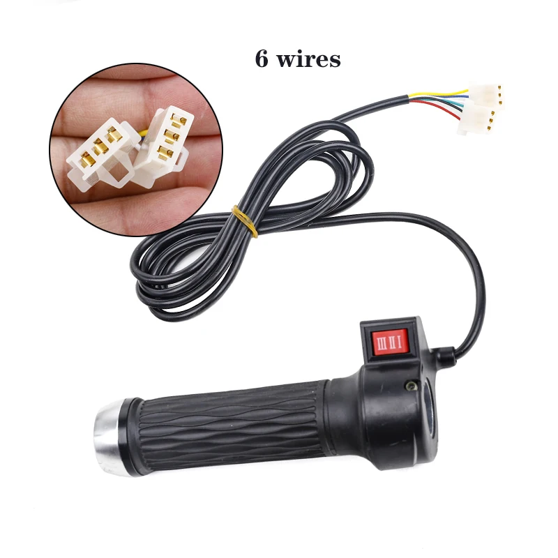 Ebike Twist Throttle Handle Grip Cable For Electric Scooter ATV Speed Control EB