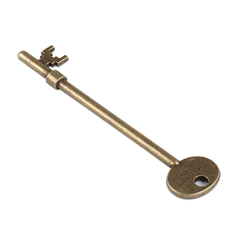 Antique Haunted Key Magic Tricks Ghost Skeleton Moving Keys Halloween Party Gimmick Magic Joking Props Fun Illusion Prank Toys