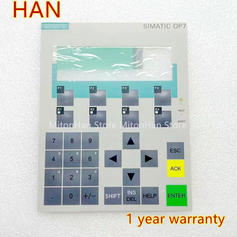 Новинка, мембранная пленка для клавиатуры OP7 6AV3607-1JC20-0AX1 6AV3 607-1JC20-0AX1