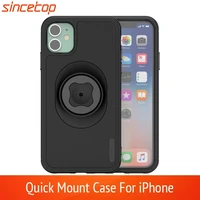 Quick Mount Case for iPhone 15 14 13 Pro XsMax 8 Plus 7  6  SE for sincetop Waist Belt Clip Bicycle Motocycle Phone Holder 1