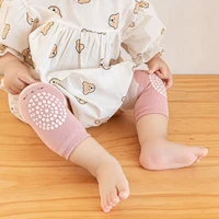 Toddler Baby Socks Thin Cotton Mesh Openwork Crawling Knit Socks Cover Infant Dispensing Anti-Slip Cartoon Knee Pads 2