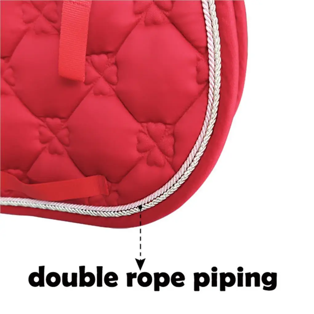 Saddle All Purpose Horse Riding Sweat Absorbent Blends Mat Shock Absorbing Performance Equestrian Jumping Event Pad