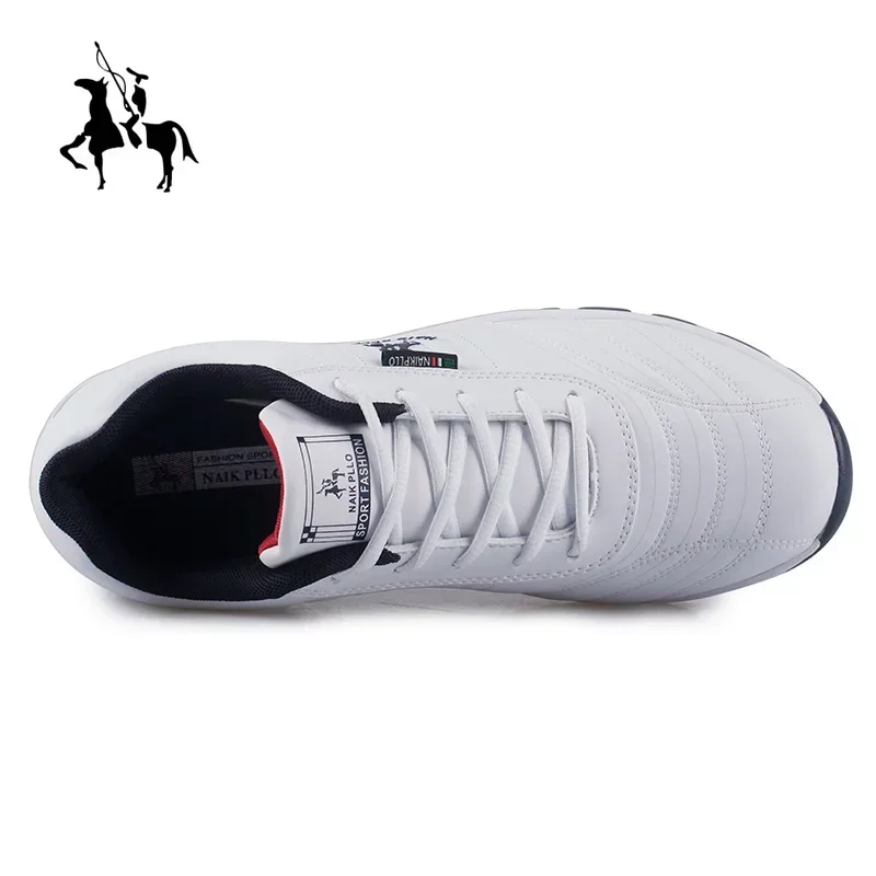 Casual Shoes Men's Outdoor Leather Casual Sneakers for Large Size