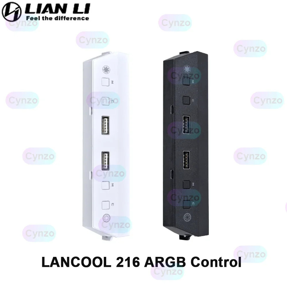 LIAN LI LANCOOL 216 Fan ARGB Control&USB Module LAN216-1X/1W (Motherboard Needs 2 USB 3.0 Ports)