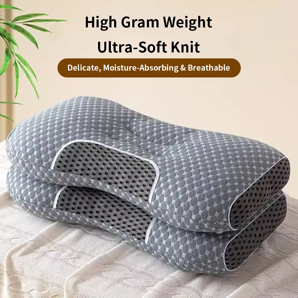 Neck Pillow Special Support for Cervical Vertebra Help Sleep Home Student Sleeping Pillow Core Does Not Collapse and Deformation