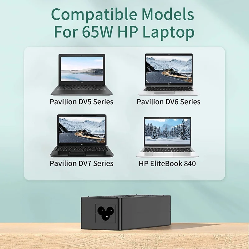 Alimentation HP 90W D'origine - Pour PAVILION DV4 DV5 DV7 G60 - Neuve Sous Blister
