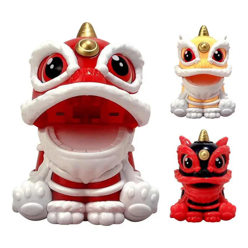 

Украшение для автомобиля, милая поделка в форме льва, китайское украшение для автомобиля, настольное украшение на солнечной энергии, интерьер автомобиля, детские подарки