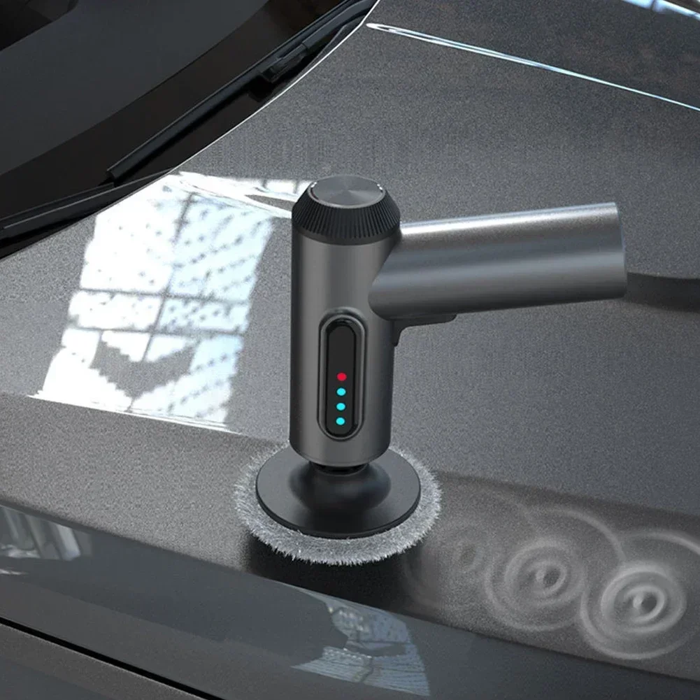 2000rpm Cordless Car Polisher Wireless Car Polishing Machine Electric Polishing Wax Tool 4000mAh Auto Polish Waxing Machine