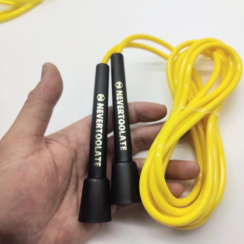 Jump rope 143 gram 5.8mm diameter 10.5ft 3.2 meter between handles rope length speed skip rope fitness crossfit