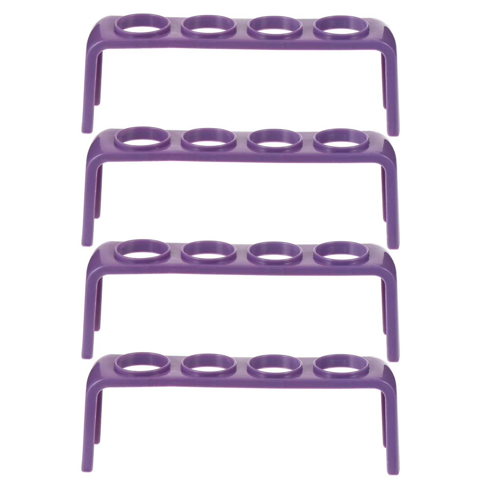 

4 Pcs Experiment Bench Test Tube Rack Child Kid Stuff Labs Holder Plastic Racks