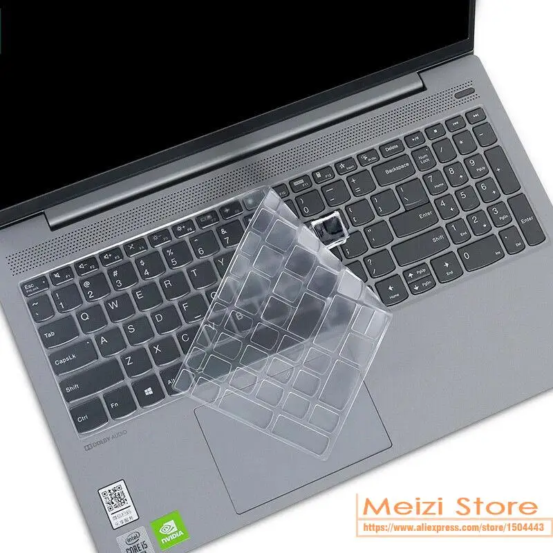 TPU 키보드 커버 보호대, Lenovo IdeaPad 5 15iil05 15are05 15iil 15are 05 노트북용, 15.6 인치 2020 AMD 보호 스킨