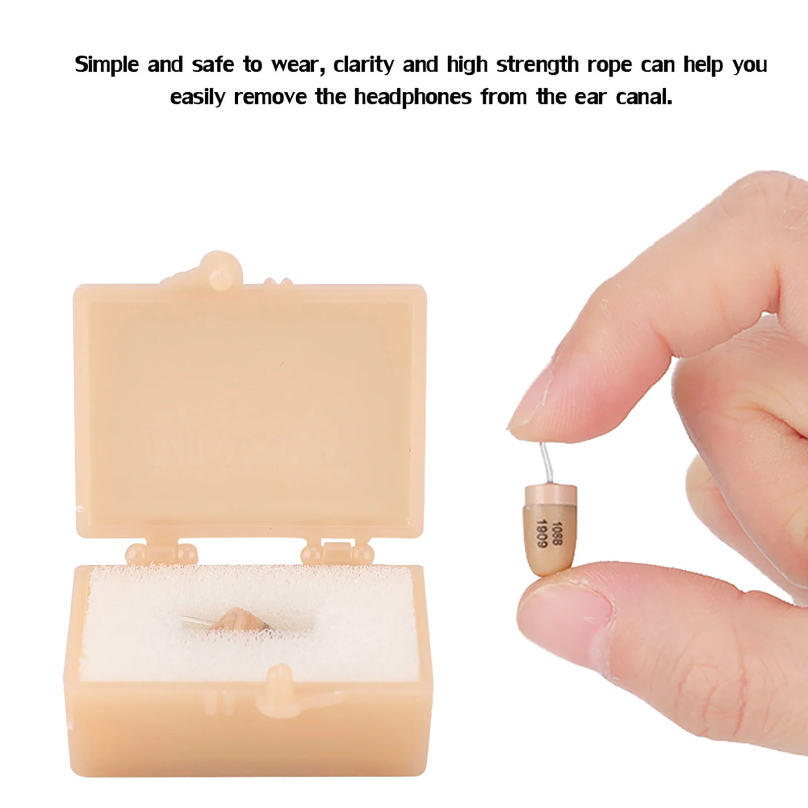 1pcs Earphone Earpiece Wireless Headset Mini Earphone Wireless Earpiece Headset For Mobile Phone Wireless Earpiece