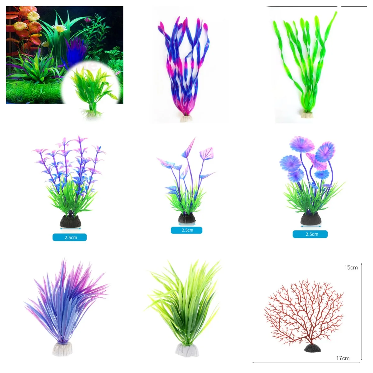 

Tree Shape Resin Coral Aquarium Decoration Fishing Fis Tank Landscaping Decor Sea Iron Tree Plastic Coral Aquarium Decor Plants