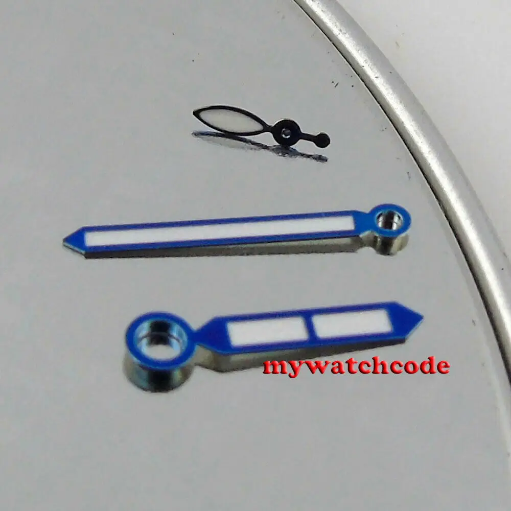 Blue edge green luminous Hands fit eta 6497 6498 ST3600 ST3620 movement watch watch accessories
