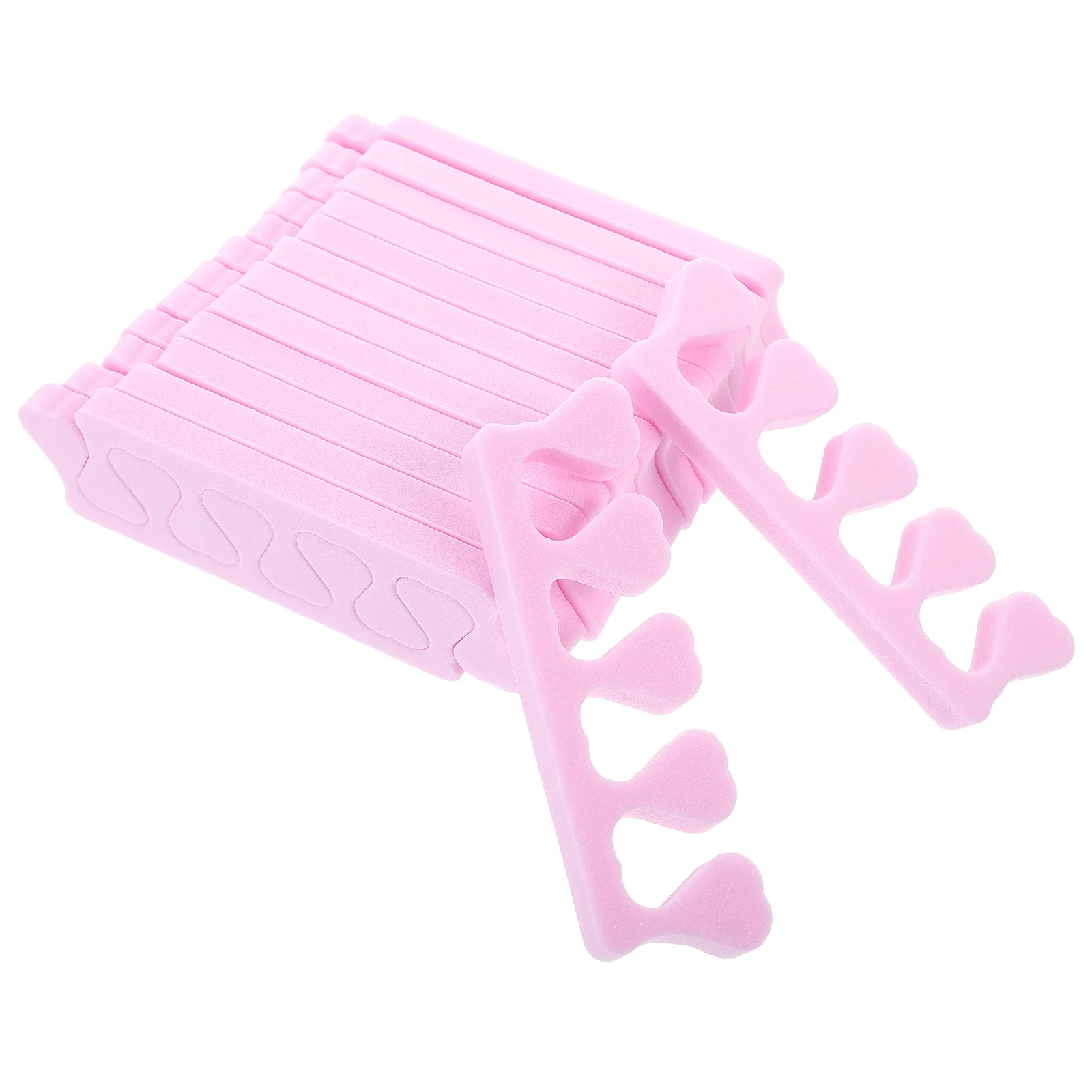 100 Pairs Disposable Sponge Toe Separator Cover Foot Adjuster Nail Tools for Protector Spacers Women's