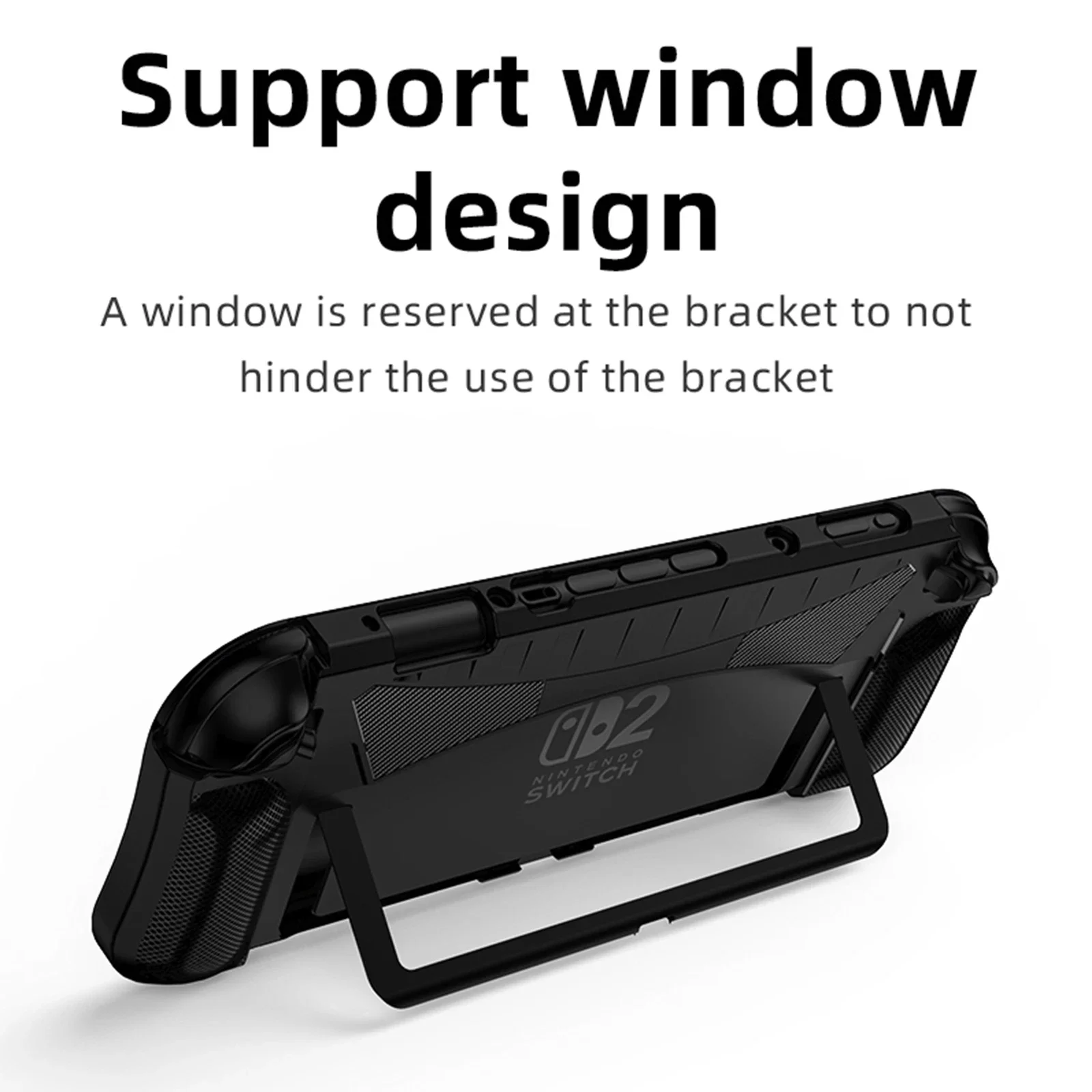 Enhanced Ergonomic Protective Case with Anti-Scratch TPU Grip