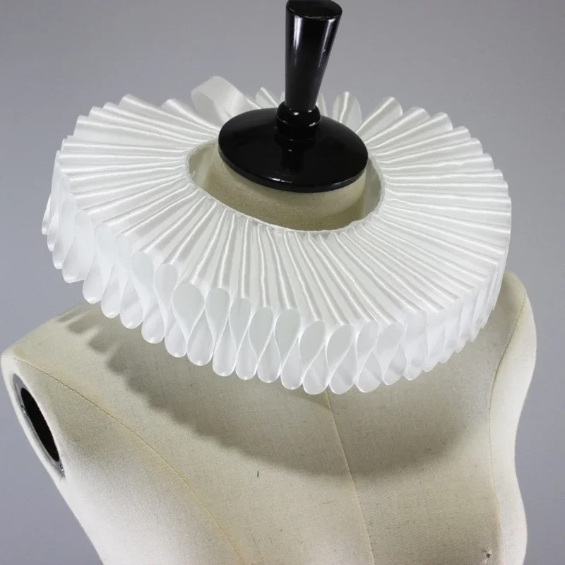 Silky Neck Ruff Clown Choker Ruffled Detachable Collars Cosplay Costume fake collar,choker necklace,detachable collar shawl