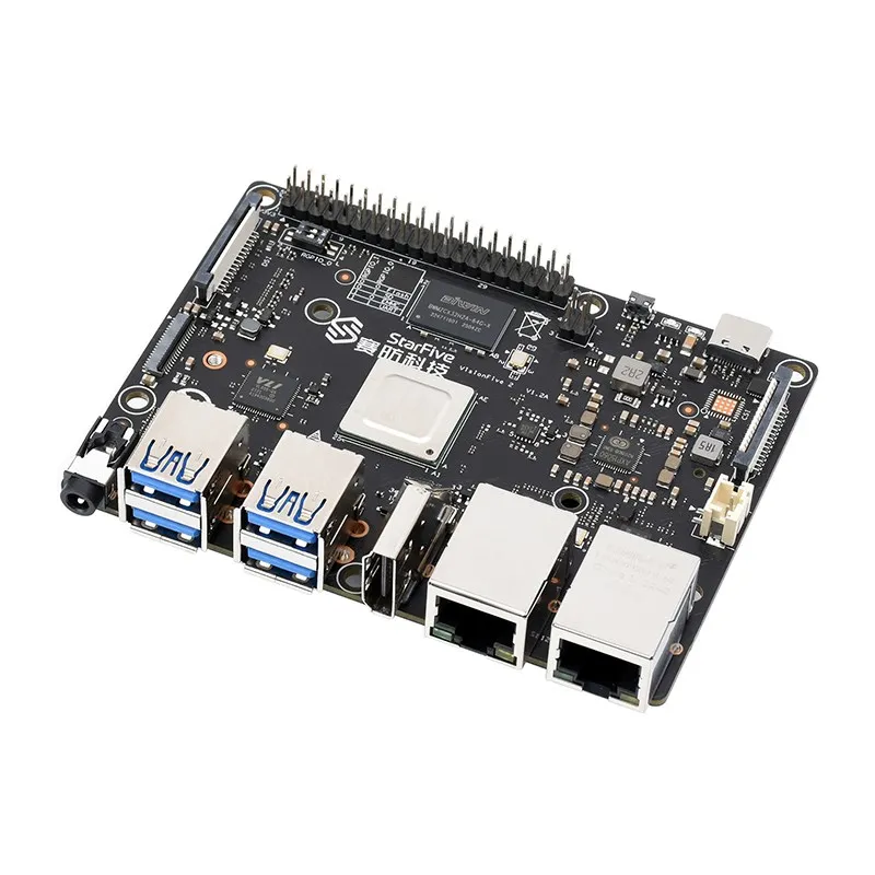 VisionFive2 RISC-V StarFive JH7110 μ  3D GPU 4GB 8GB RAM ɼ WiFi   ǻ Linux 