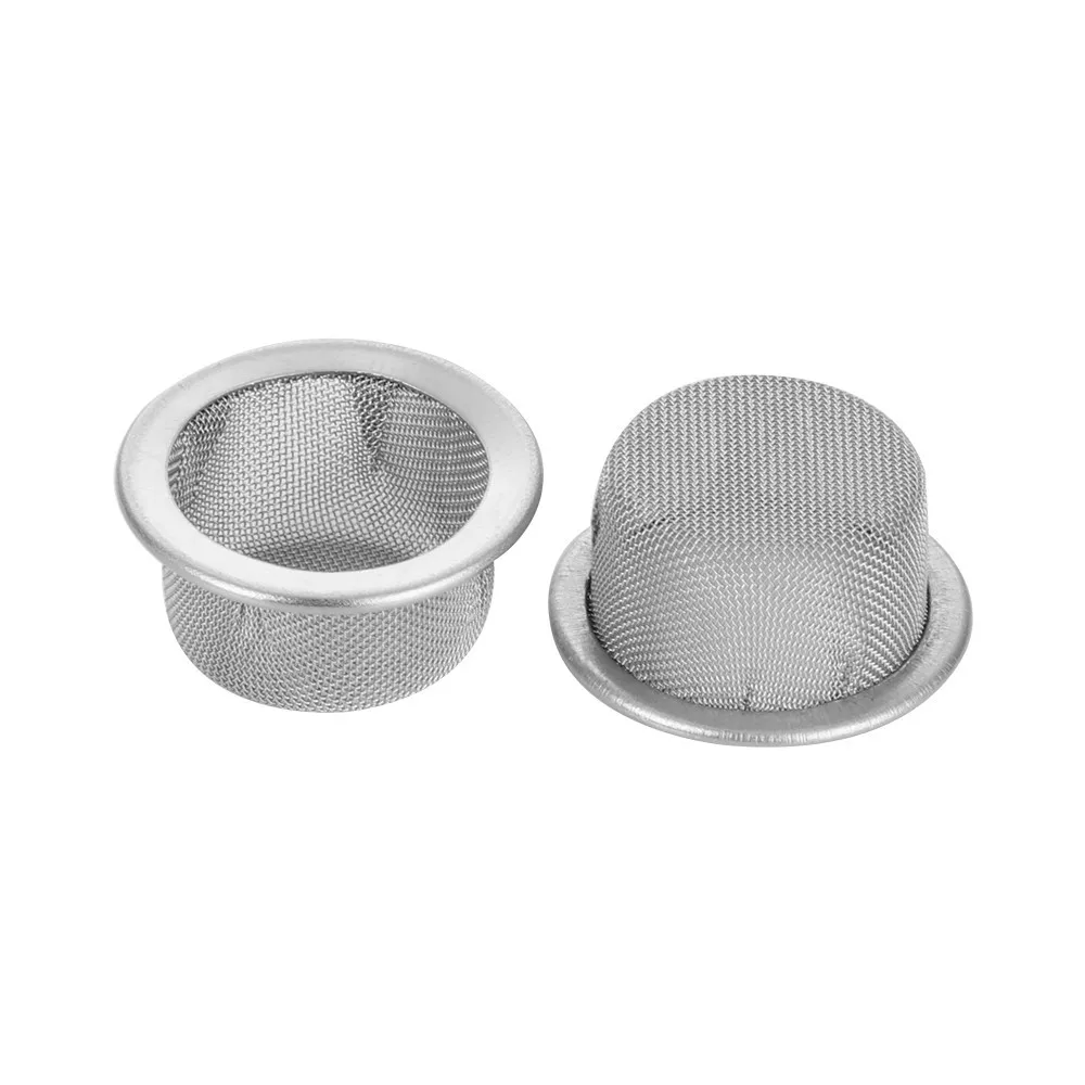 16MM Tobacco Smoking Pipe Metal Filter 100 Mesh Stainless Steel Mesh Screen Pipe Filter Replaceable Accessories 10/20/50Pcs tobacco pipe smoking pipe filters